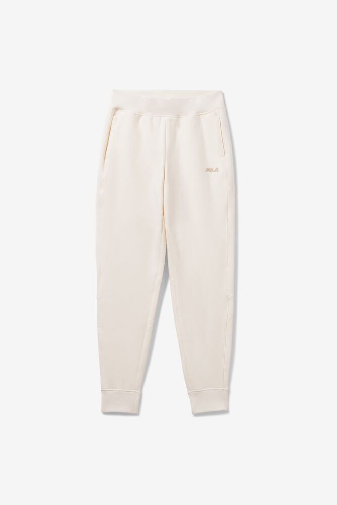 Fila Pants Womens White Power Up Jogger - Ireland 61329-TXQG